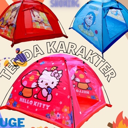 Tenda Anak Perempuan / Tenda Mainan Anak Pink Ukuran 120 x 120 cm