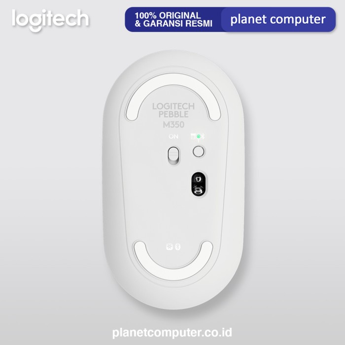 Mouse Wireless Bluetooth Logitech M350 Pebble