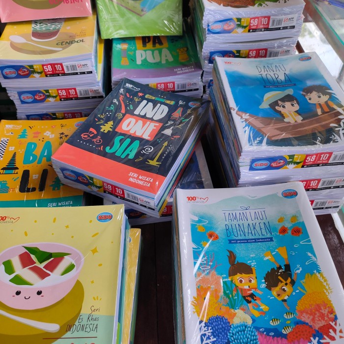 

Menakjubkan Buku Tulis Sidu 58 Lembar Harga 1 Pack 10 Pcs Sinar Dunia Bergaransi