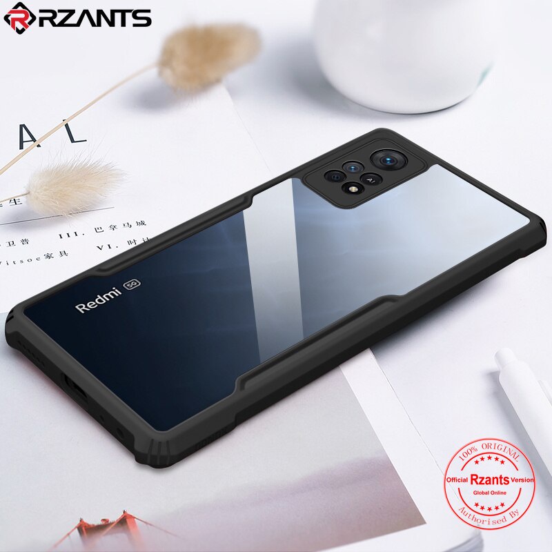 Case Xiaomi RedmI Note 11 Pro 2022 Casing Transparent + Tempered Glass Full Layar