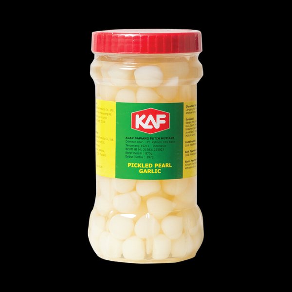 

KAF PICKLED PEARL GARLIC 280 GR | ACAR BAWANG PUTIH MUTIARA