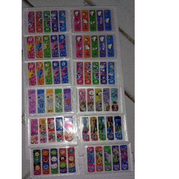 

Pembatas buku/Sticky note plastik WLT