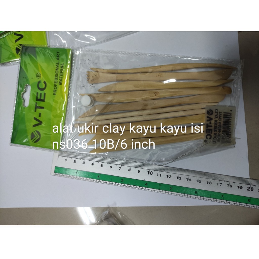 

pisau ukir clay knive 2 muka kayu kayu isi 10 ns 036 10B