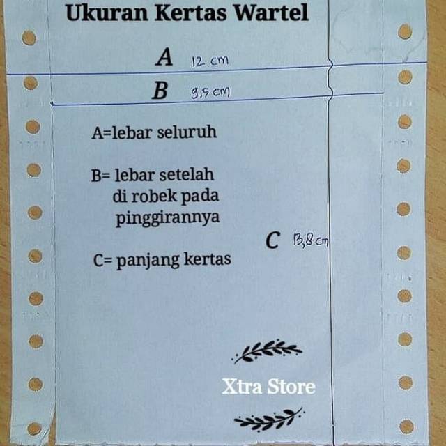 

InJO kertas WARTEL/DPH 2ply