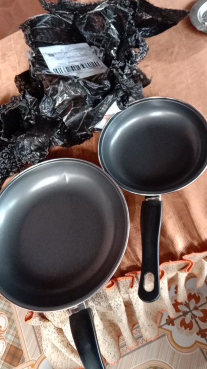 [ Cod ]  Frypan Teflon Maspion 2 Pcs Fry Pan Set Non Stick Teplon Wajan Anti Lengketmaspion Double F