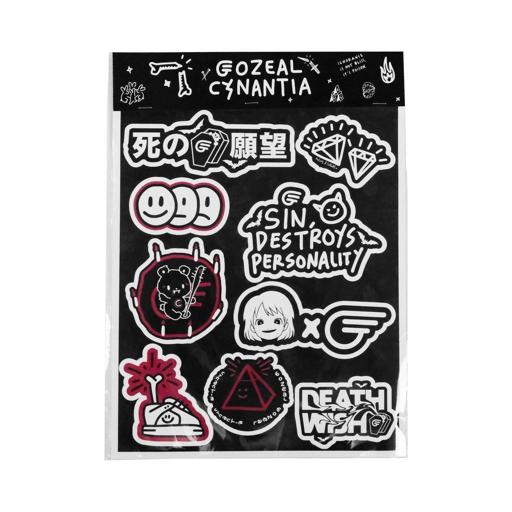 X Cynantia Pratita | Sticker Pack