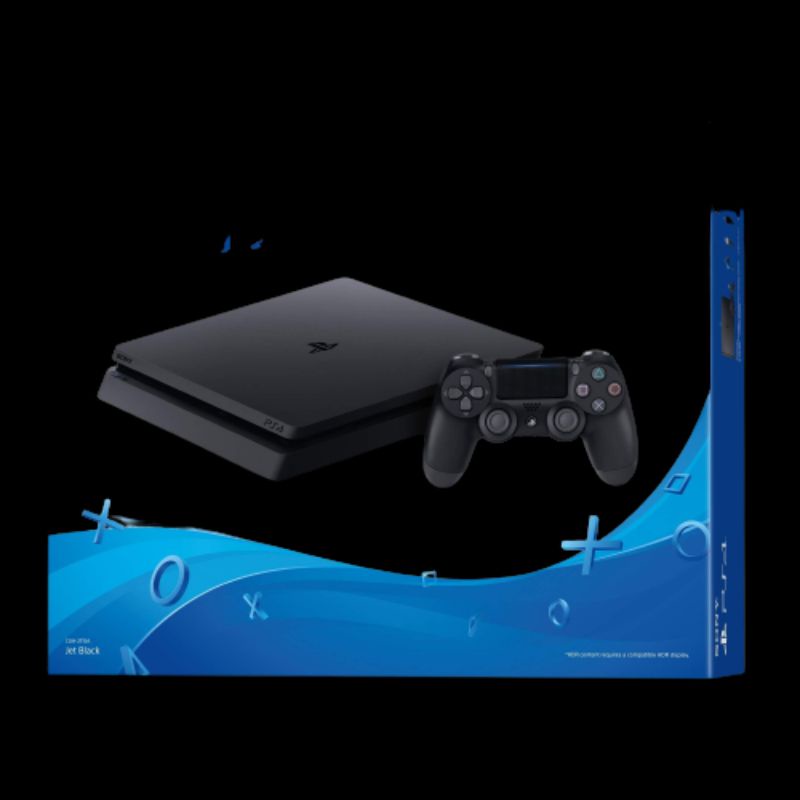 Ps4 Slim Hdd 500GB/1TB + STICK WIRELLES +FULL PERMAINAN