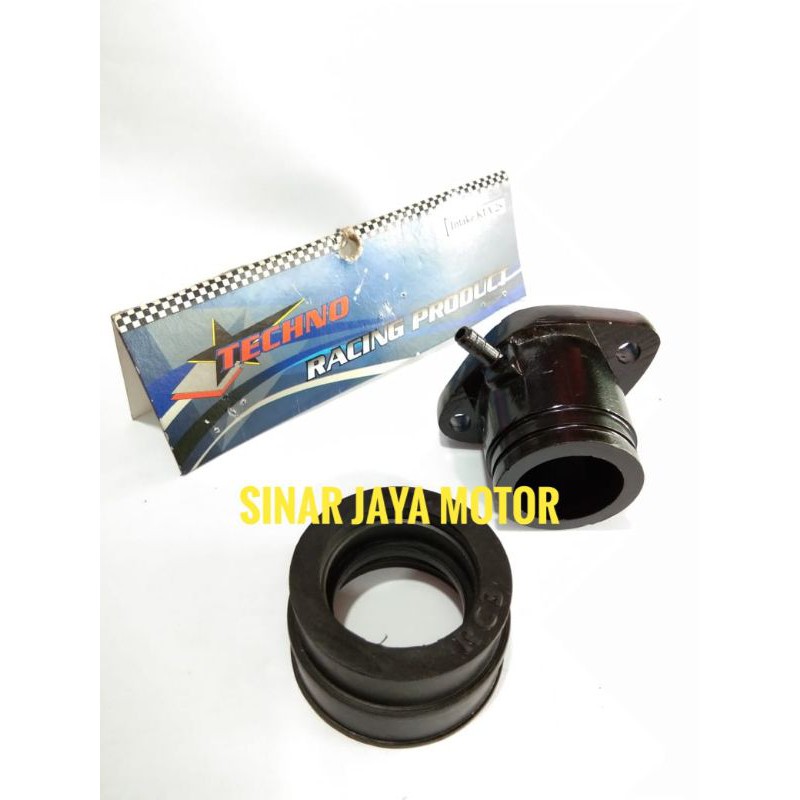 intake intek manifold intek klx 150 klx bf 150 dtracker 150 pe 26 pe 28 pe 30 leher angsa