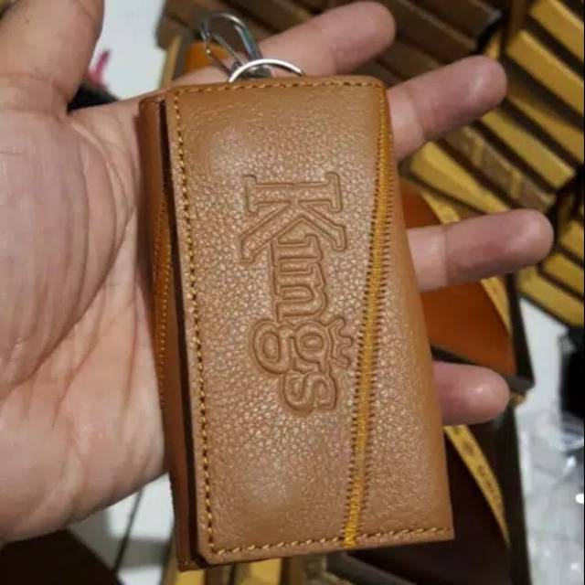 Dompet kunci mobil motor / dompet gantungan kunci kulit asli / dompet kunci stnk /dompet kunci kulit