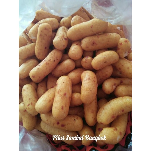 

pilus ikan pedas 250g camilan ringan snack kiloan
