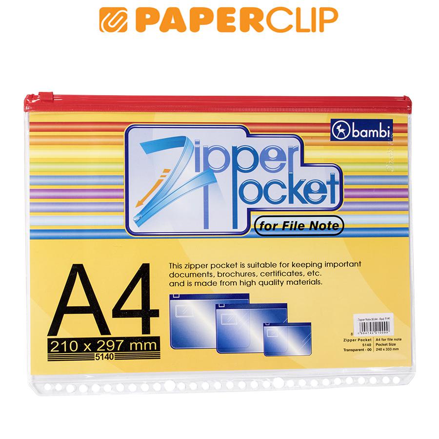 

ZIPPER FILE NOTE A4 BAMBI 5140