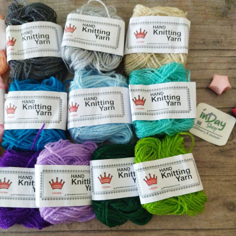 Benang Wol/Hand Knitting Yard | INDAY SHOP