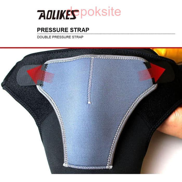 1697 AOLIKES Pelindung Penyangga Cidera Bahu Pundak Adjustable Shoulder Fitness GymPosture Corrector