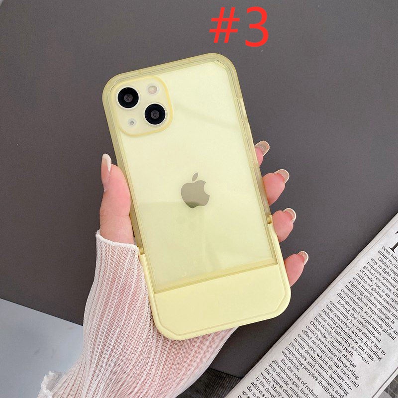 Cheap 6Colors Clear Soft Case HP iP iPhone 12 13 Pro Max Holder Casing Apple