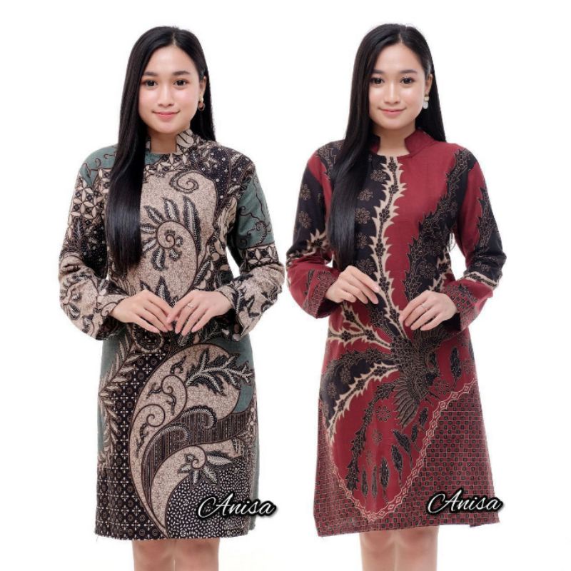 Terlaris SERUT GENES JELITA TUNIC NAVBOR YELBOR WHITBOR CREAMBOR TUNIK BATIK MODERN