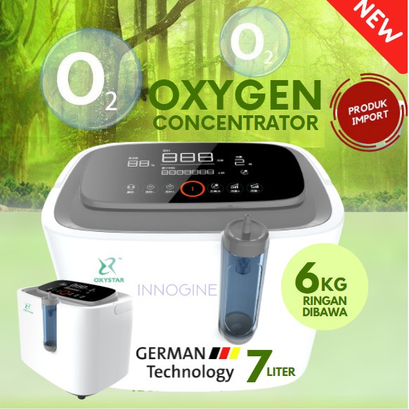 Owgels Oxystar German Oksigen Portable Medis Oxygen Concentrator