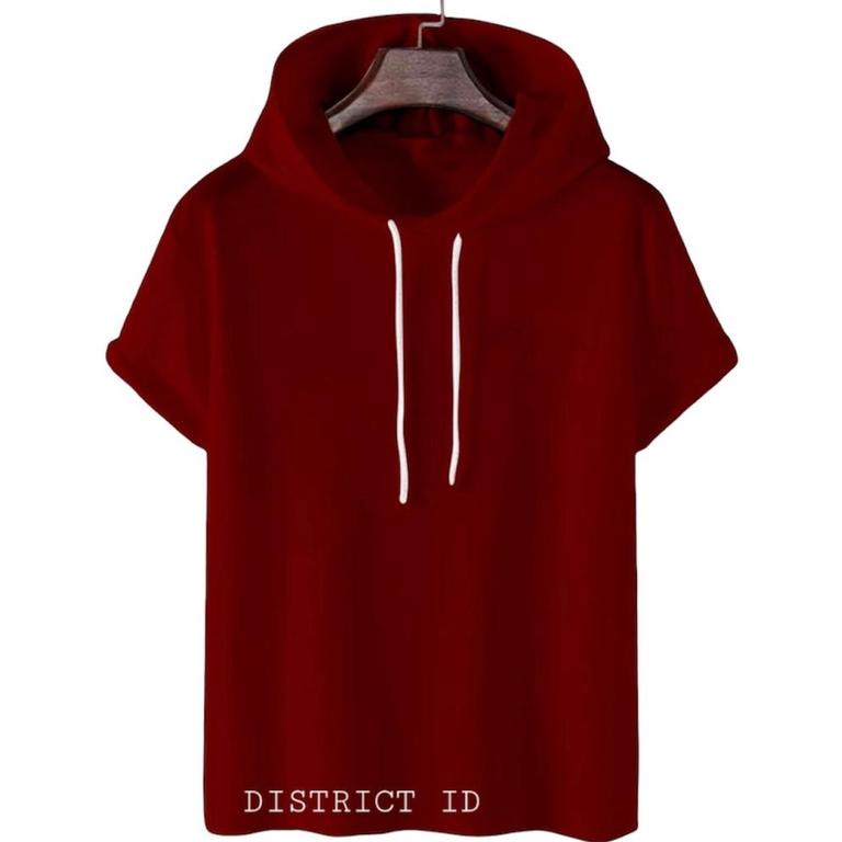 Kaos Hoodie Polos Murah/Kaos Hoodie Printing Kuplok Terlaris