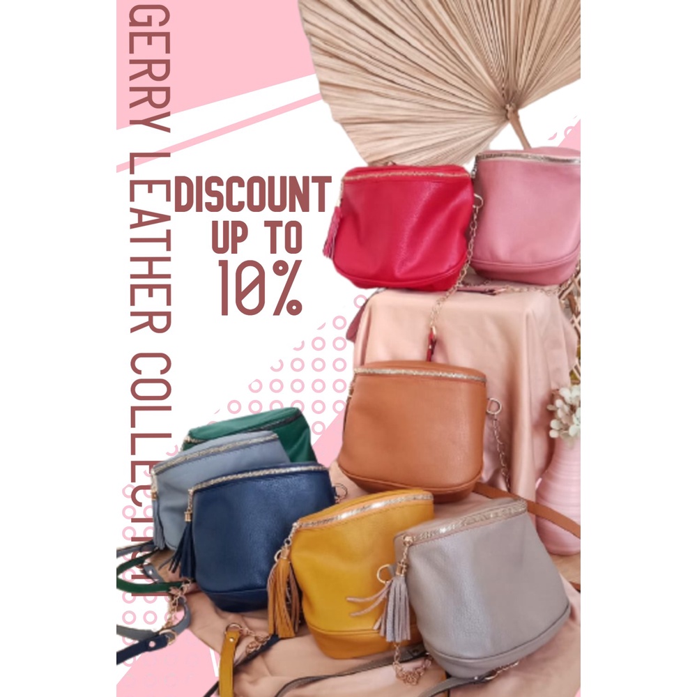 Tas Kulit Wanita Size S Kembung - Gerry Leather