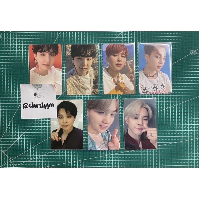 PC album dvd jimin yoongi