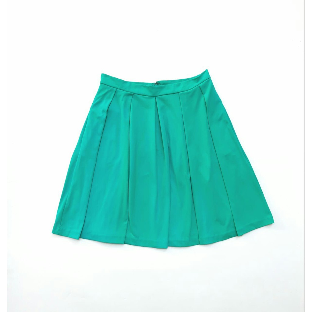 Cynthia Rowley Rok Pendek Hijau Tosca