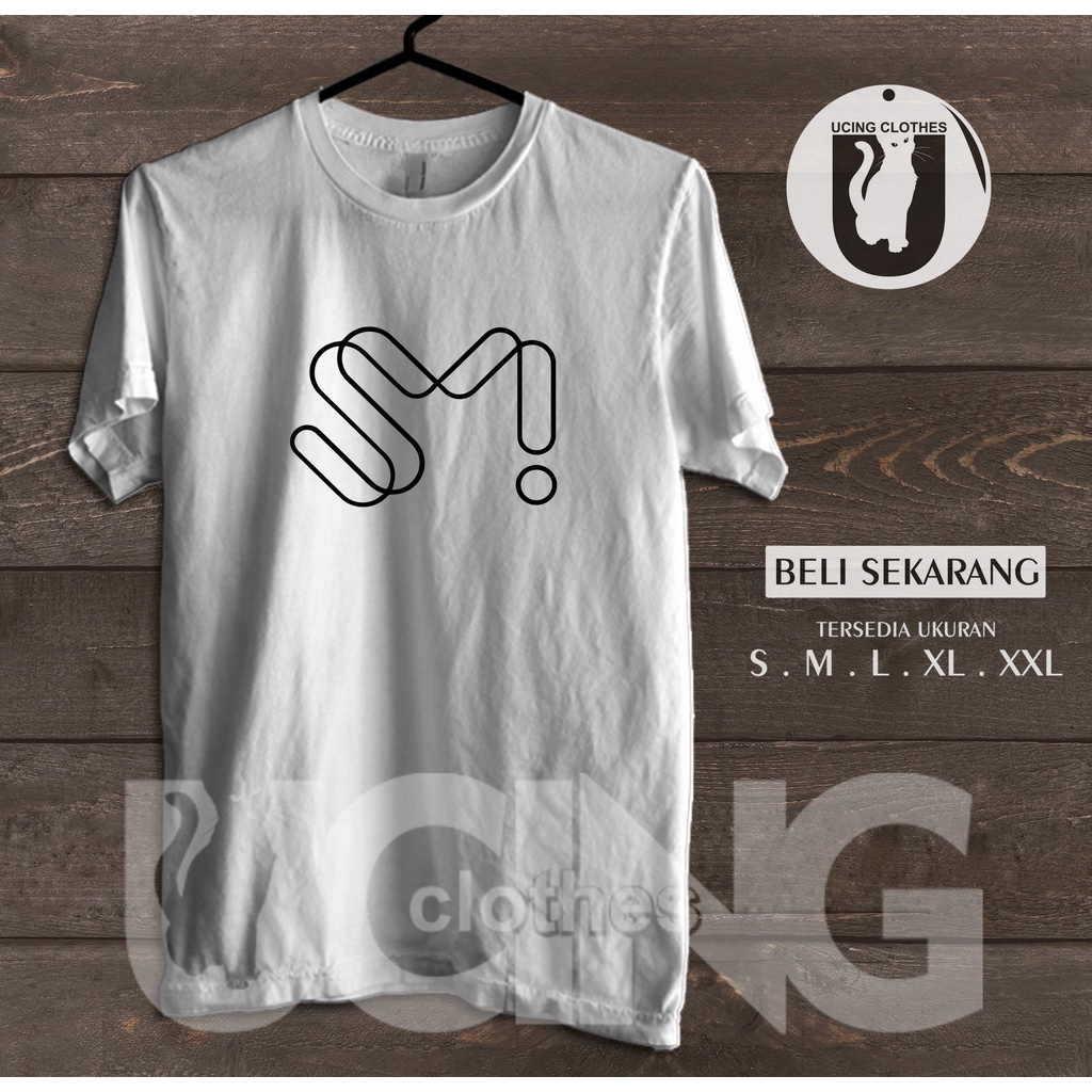 Kaos Baju SM Entertainment Logo Kaos Perusahaan