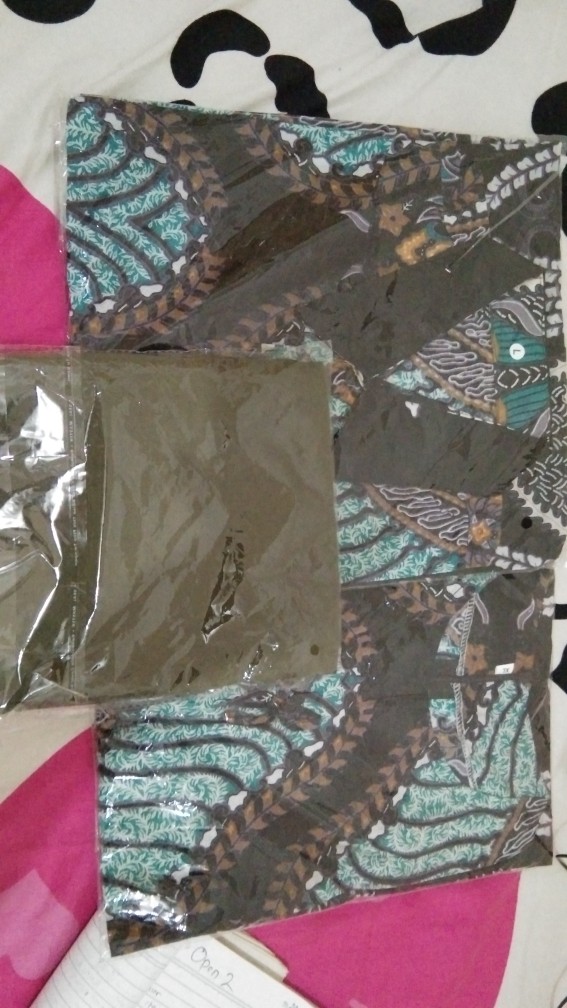 Batik Kalongan | Seragam Batik Kantor Motif Madu Biru