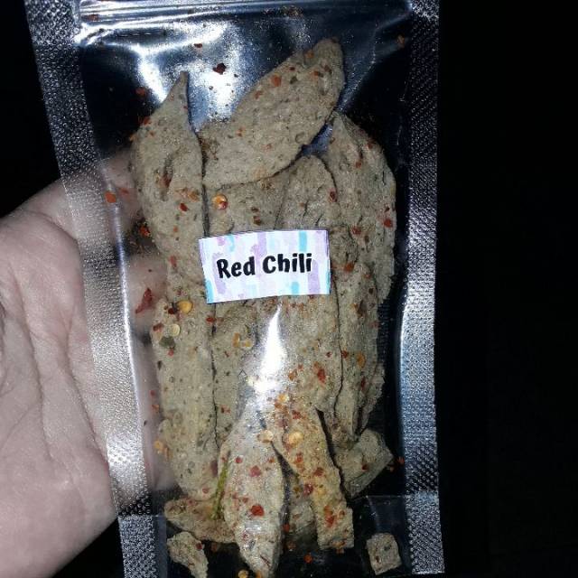 

Keripik baso goreng ikan asli