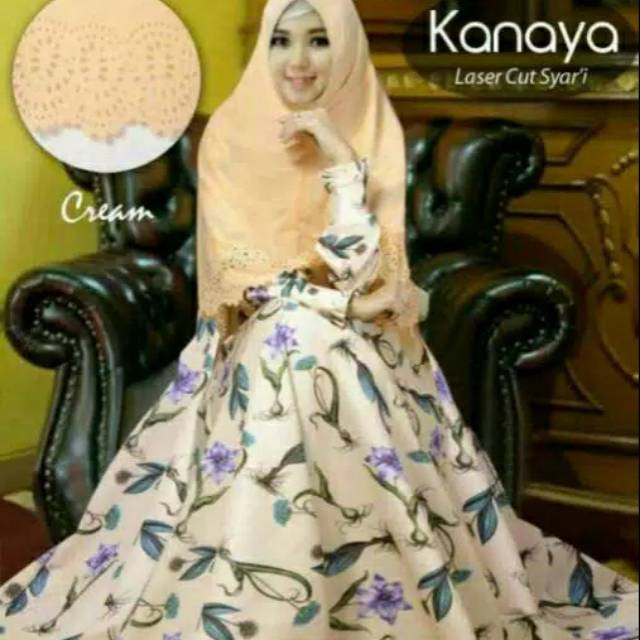 Gamis Kanaya syari ori