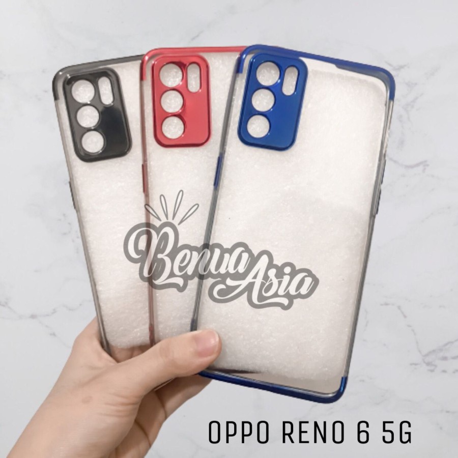 CASE PREMIUM SHINING CHROME OPPO RENO 6 5G - GA