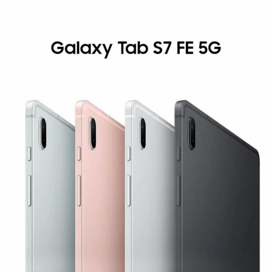 Samsung Galaxy TAB S7 FE T736 RAM 6 GB ROM 128 GB 6/128 12 Inch 5G Original Garansi Resmi SEIN