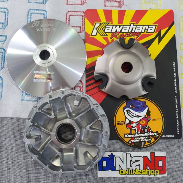 RUMAH ROLLER CVT PULLEY KAWAHARA HONDA PCX VARIO 125/150 ADV PULI PULLEY.NOT SPS TDR KTC CLD TWH