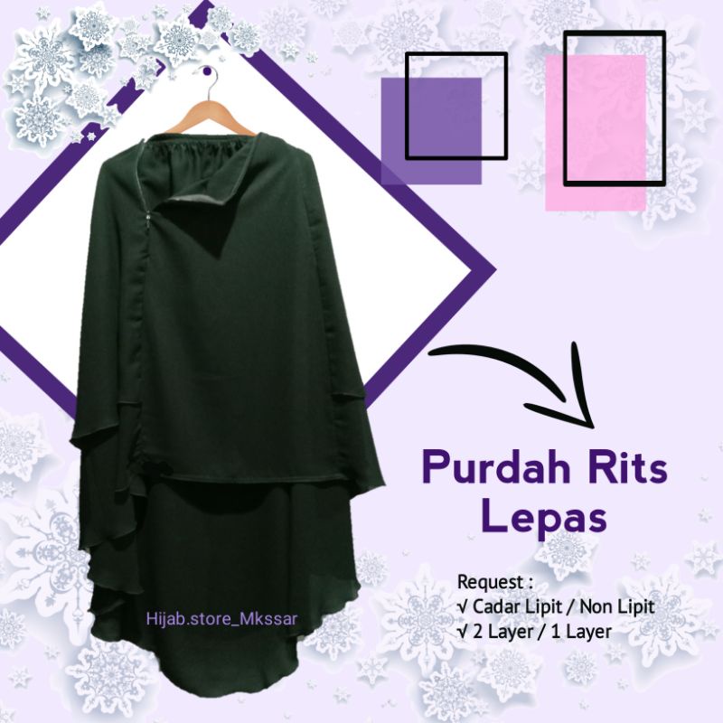 CADAR PURDAH SAFAR Lepasan