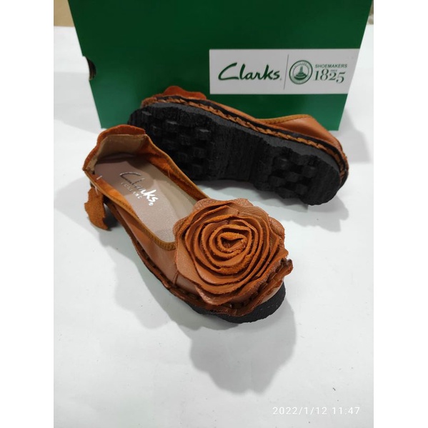 SEPATU KANTOR WANITA CLARKS BIG ROSE 2031/ SEPATU KULIT