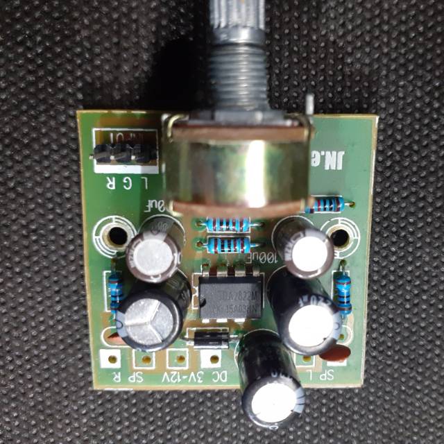 MINI AMPLIFIER STEREO TDA2822M HEADPHONE AMPLIFIER