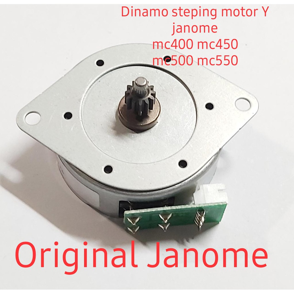 JANOME GENUINE PART dinamo/motor stepping motor X mesin bordir komputer janome