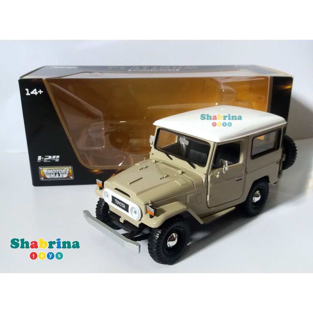 Diecast Miniatur Mobil Berkualitas - TOYOTA LAND CRUISER FJ40 HARDTOP - Scale 1/24