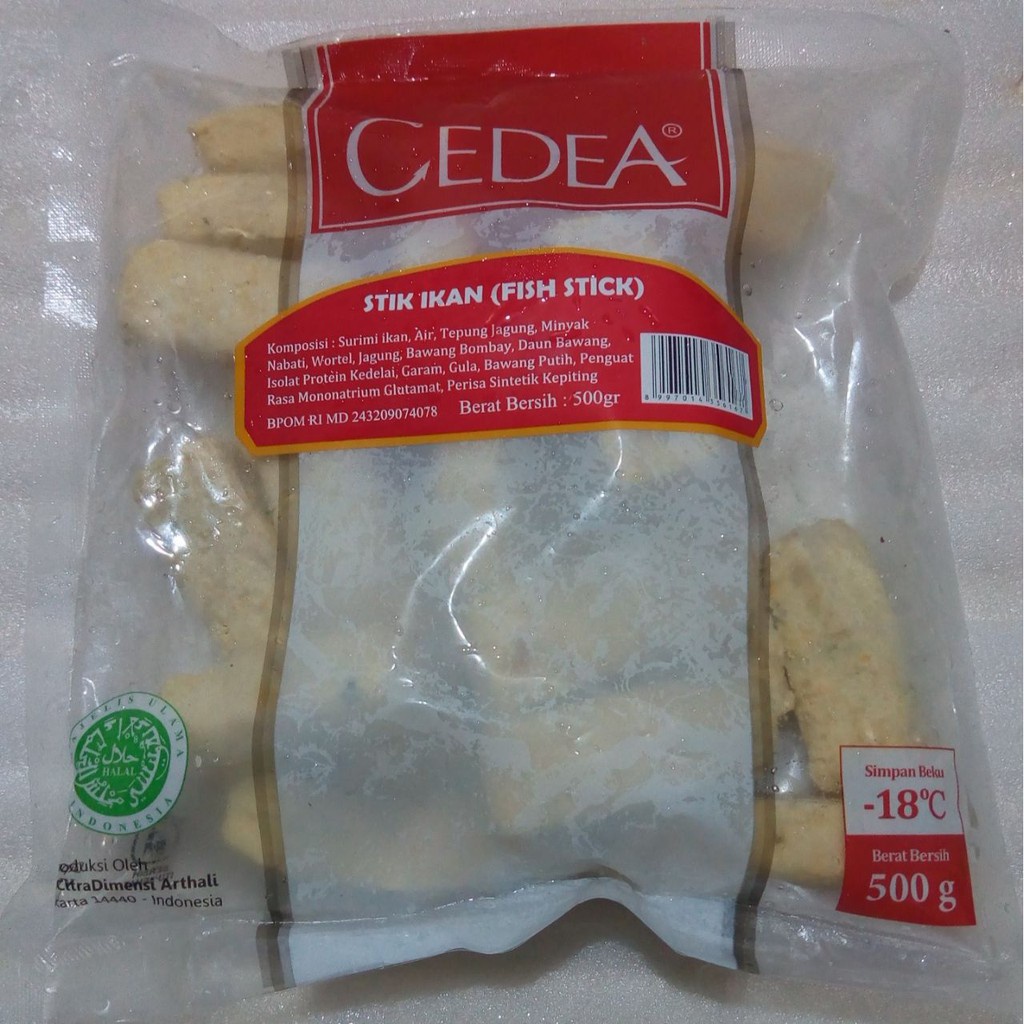 

Cedea Fish Stick Stik Ikan 500 gr