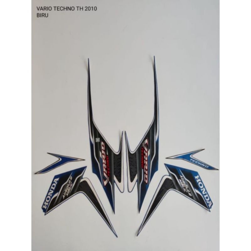 STRIPING VARIO TECHNO 2010 BIRU