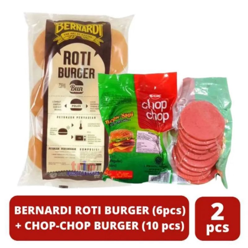 

Roti Burger + Burger Chop - Chop