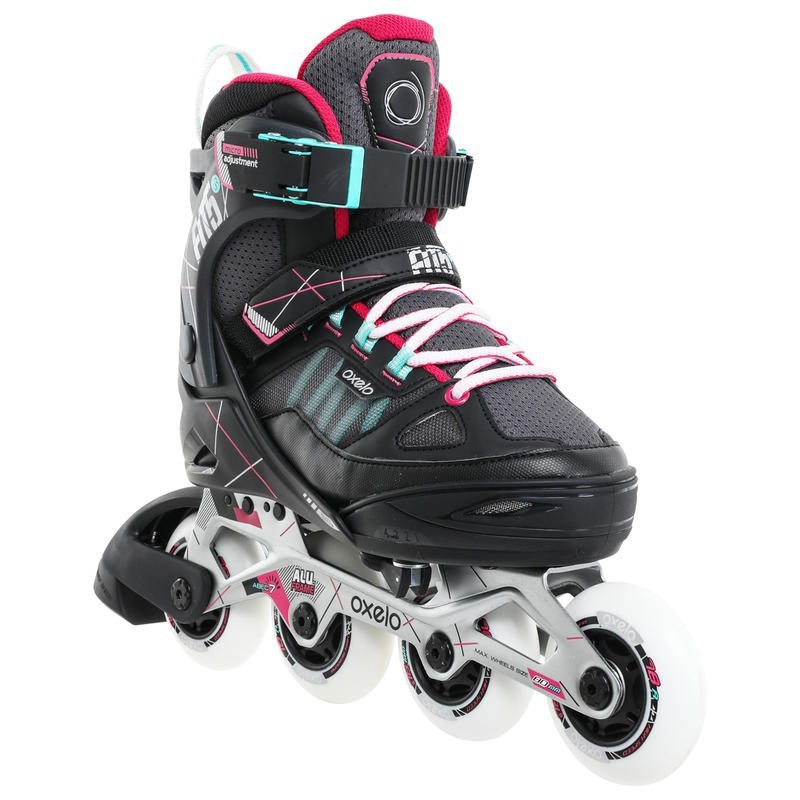 OXELO Fit 5 Jr Sepatu Roda Anak Inline Skates