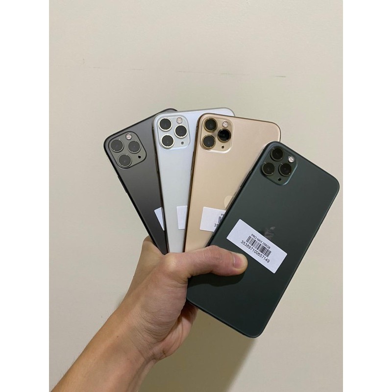 iPhone 11 Pro Max 64GB/256GB/512GB Bekas Original 100% Mulus Fullset