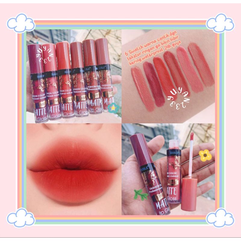 PROMO!!!LIP GLOSS MATTE IMAN OF NOBLE 1021