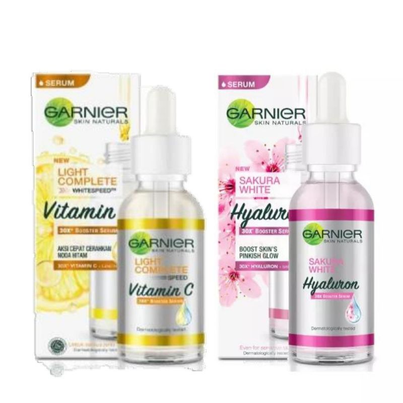 [30ml] Garnier Booster Serum | Light Complete | Bright Complete | Sakura White
