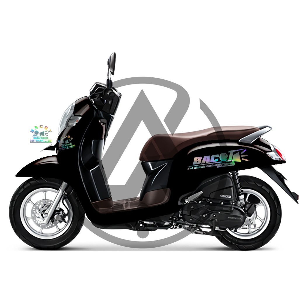 CUTTING STICKER BACOT HOLOGRAM - LASER CHROME