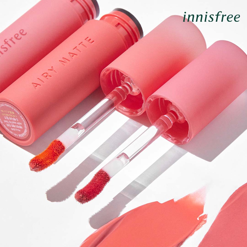 Innisfree Airy Matte Tint - Liquid Matte Lembut dan Tahan Lama