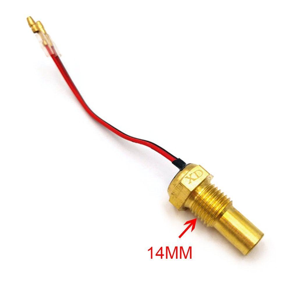 Solighter Sensor Suhu Air Meter NPT 10MM21MM14MM16MM17MM 12V/24V Temp Sender