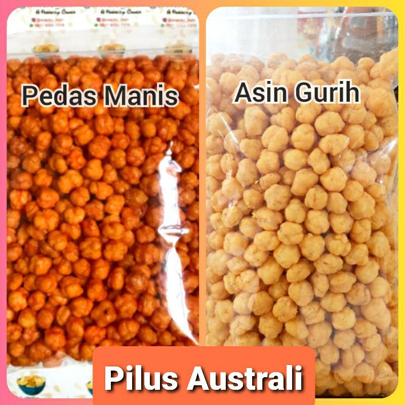 

PILUS JAGUNG MANIS PEDAS AUSTRALIA / PILUS ARAB ASIN GURIH / AJISAN PILUS PEDAS MANIS KILOAN 200 GRAM