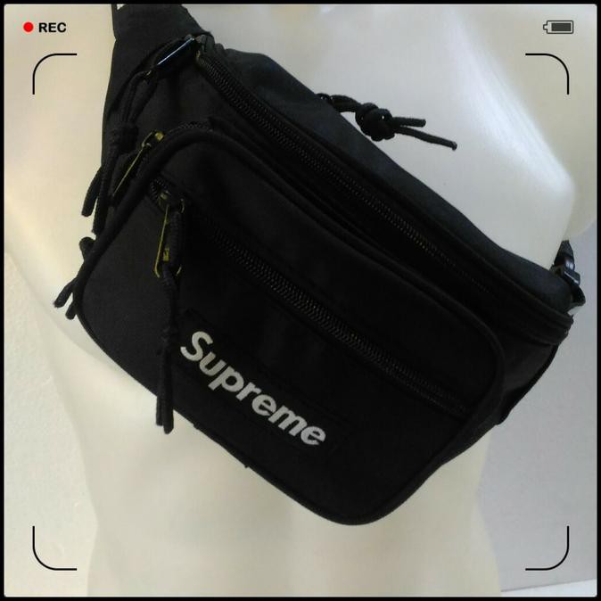 Waistbag pria/tas selempang/ sling bag SUPREME