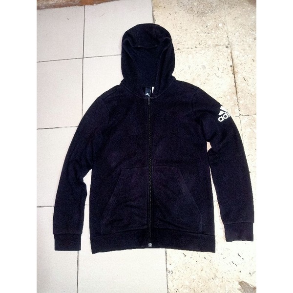 jaket Hoodie Adidas original balok second bekas