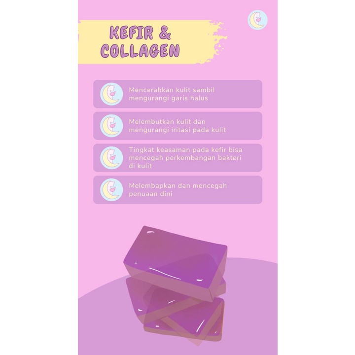 SABUN KEFIR COLLAGEN SABUN BEAUTYINU KEFIR COLLAGEN SABUN PEMUTIH BADAN ORI 75 GR